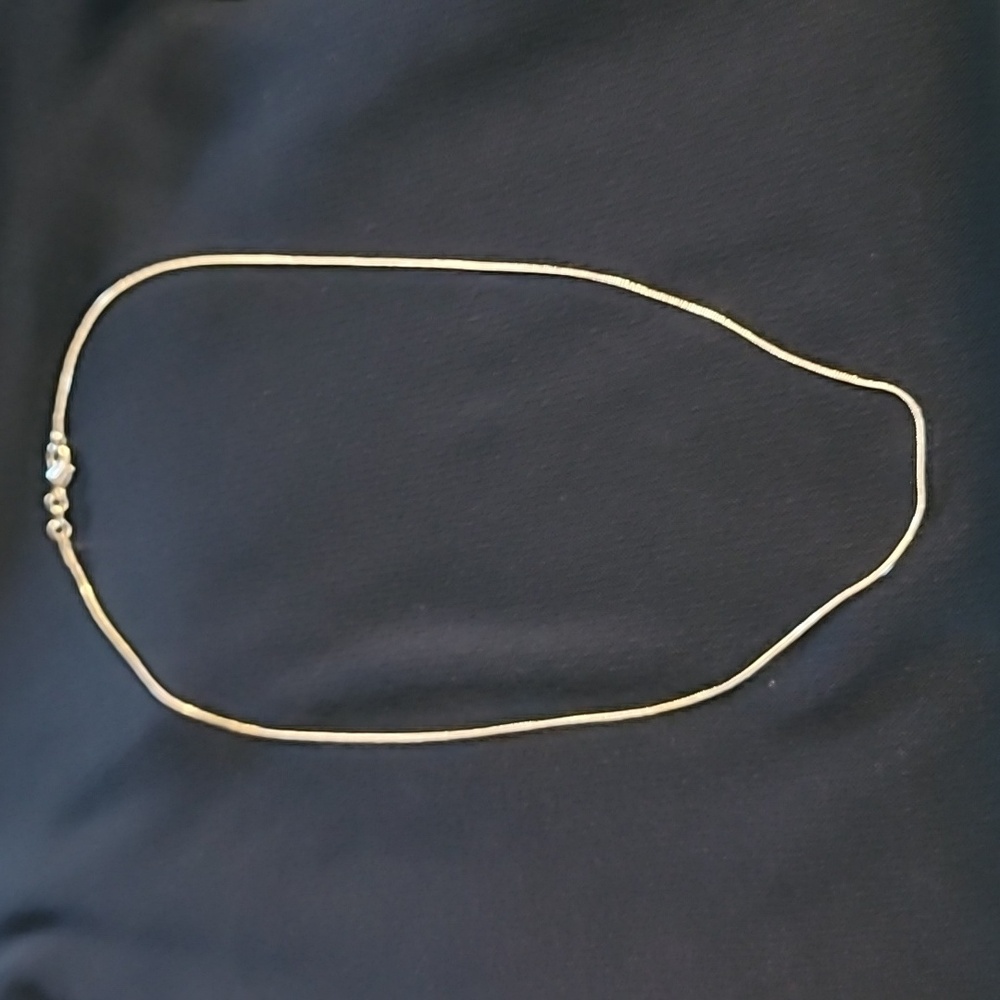 Silver necklace